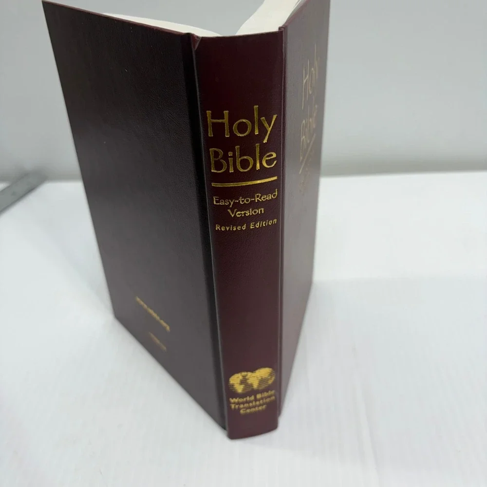 Holy Bible Easy-to-Read Version Revised Edition WBTC Hardcover Burgundy ERV
